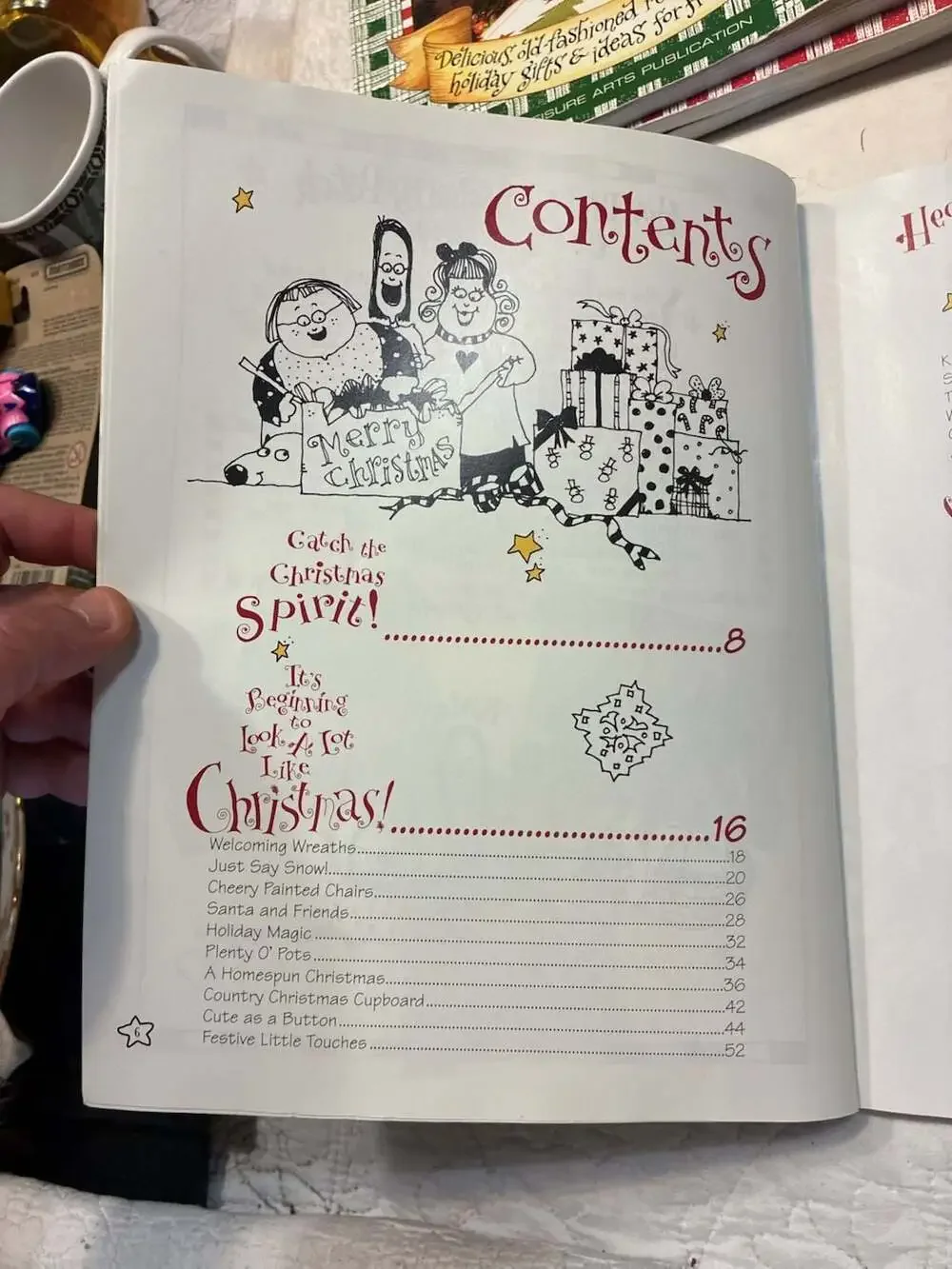 Lot of 5 Gooseberry Patch Christmas Leisure Arts Publication Holiday Recipes & I